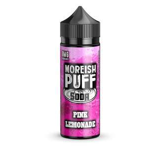 Moreish Puff - Soda - Pink Lemonade - 100ml - Mcr Vape Distro