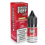 bulk wholesale Moreish Puff Strawberry Laces Sherbet Nic Salt 10ml - Box of 10 - 10mg