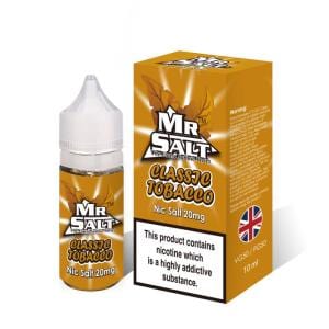 Mr Salt - Classic Tobacco - 10ml Nic Salt (Pack of 5) - Mcr Vape Distro