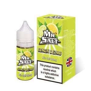 Mr Salt - Lemon & Lime - 10ml Nic Salt (Pack of 5) - Mcr Vape Distro