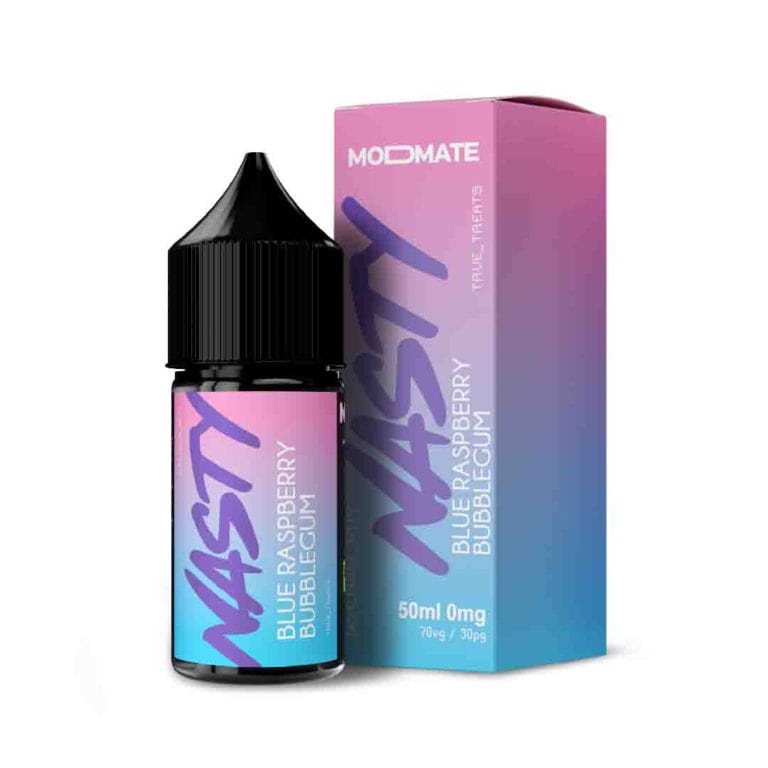 NASTY JUICE - MODMATE - BLUE RASPBERRY BUBBLEGUM - 50ML - Mcr Vape Distro