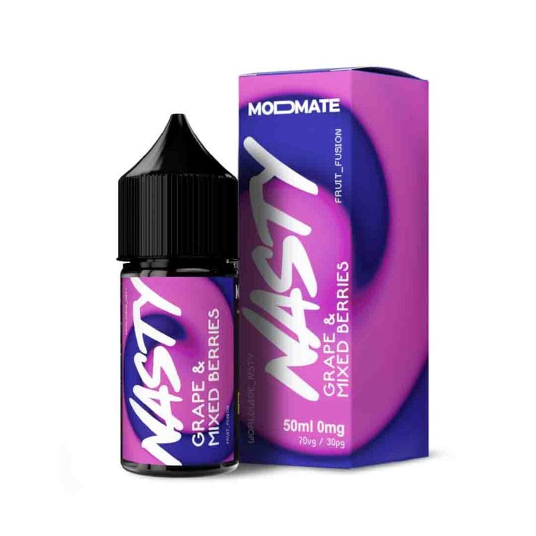 NASTY JUICE - MODMATE - GRAPE MIX BERRIES - 50ML - Mcr Vape Distro