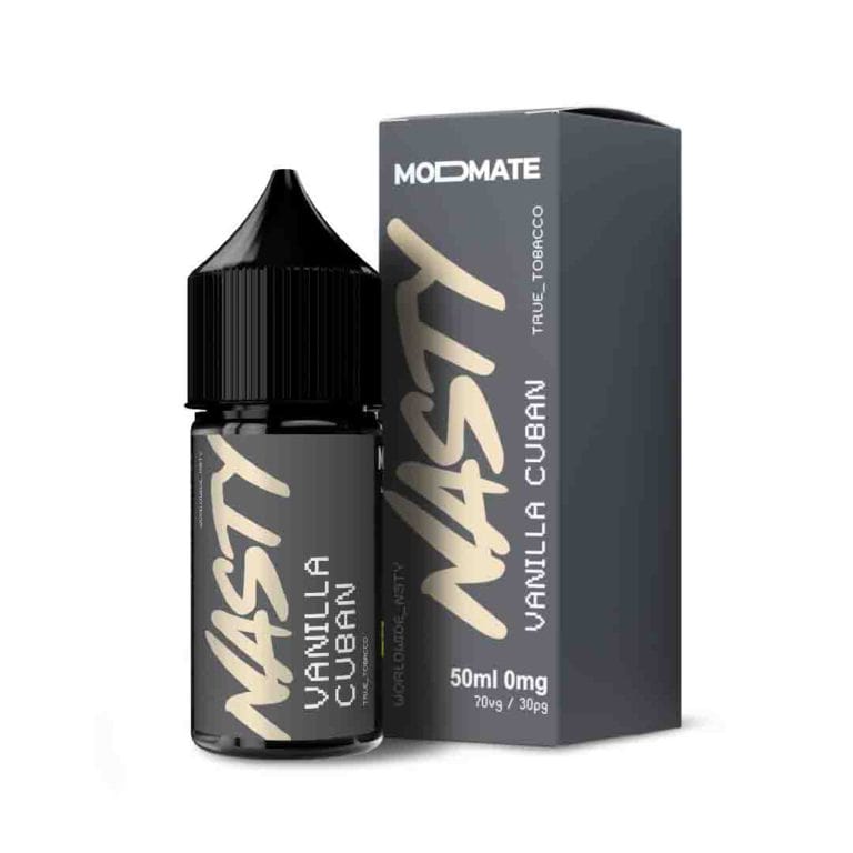 NASTY JUICE - MODMATE - VANILLA CUBAN - 50ML - Mcr Vape Distro