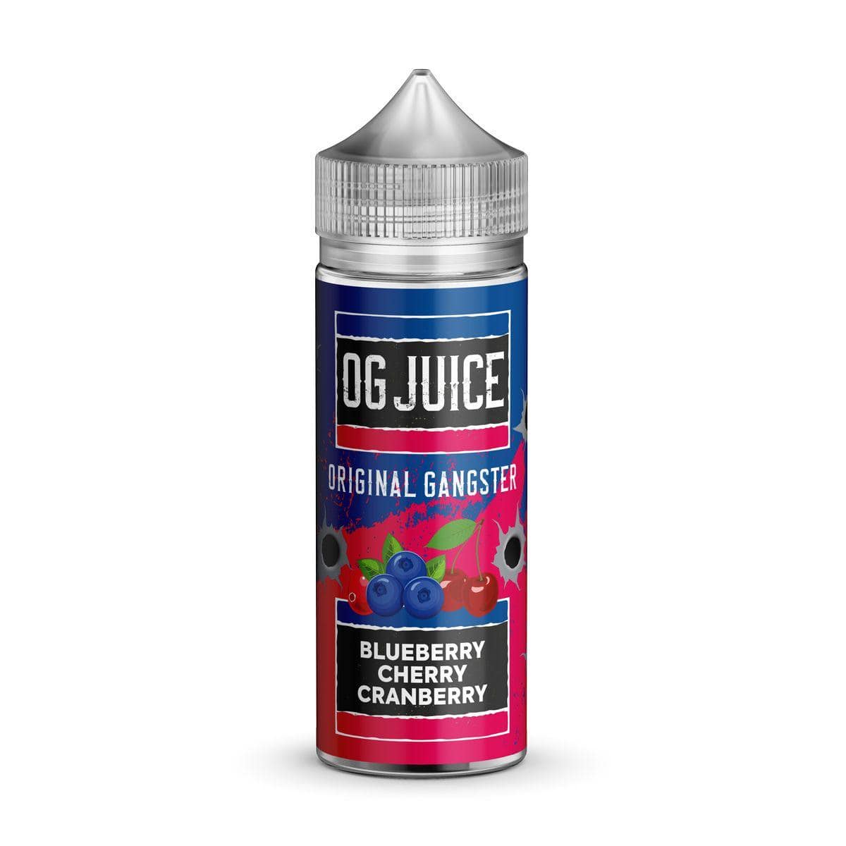 OG Juice Original Gangster - Blueberry Cherry Cranberry - 100ml E-liquid Shortfill - Mcr Vape Distro
