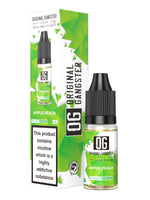 bulk wholesale OG Original Gangster 6000 Salt 10ml ( Box of 10 ) - Apple Peach