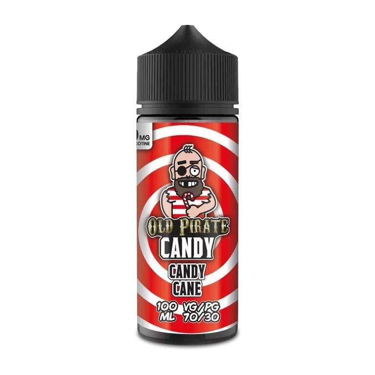 Old Pirate Candy Candy Cane E-Liquid-100ml - Mcr Vape Distro