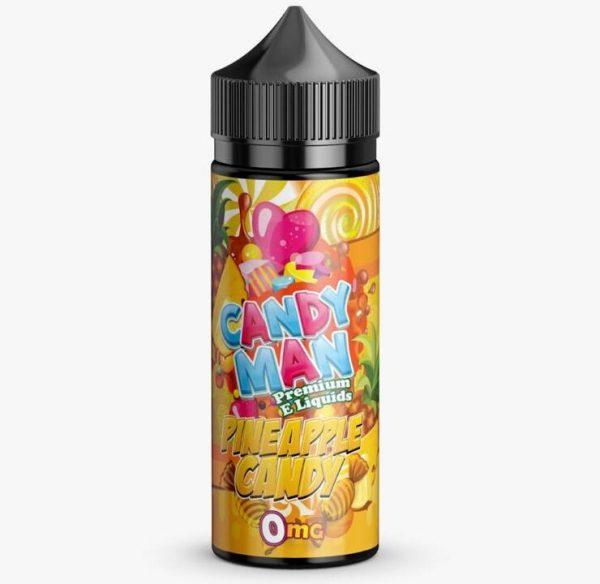 Pineapple Candy Shortfill E-Liquid by Candy Man 100ml - Mcr Vape Distro