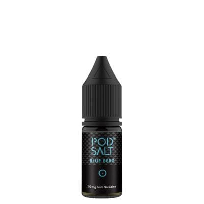 POD SALT - BLUE BERG - 10ML NIC SALT- Box of 5 - Mcr Vape Distro