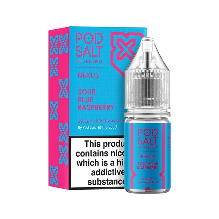 bulk wholesale POD SALT - NEXUS - SOUR BLUE RASPBERRY - 10ML NIC SALT - 10mg