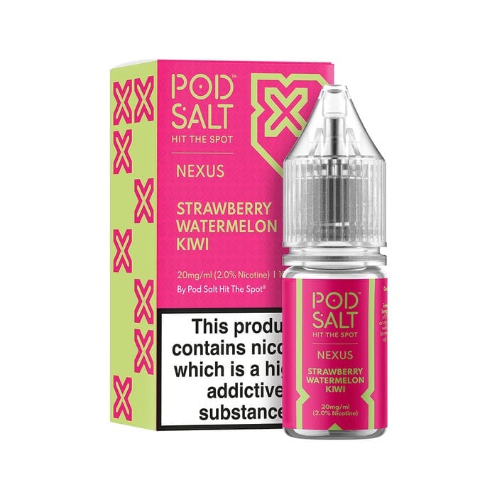 bulk wholesale POD SALT - NEXUS - STRAWBERRY WATERMELON KIWI - 10ML NIC SALT - 10mg
