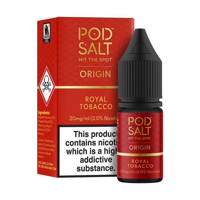 POD SALT - ROYAL TOBACCO - 10ML NIC SALT - Mcr Vape Distro