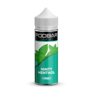 Podbar Juice - Minty Menthol 100ml - E-Liquid - Mcr Vape Distro