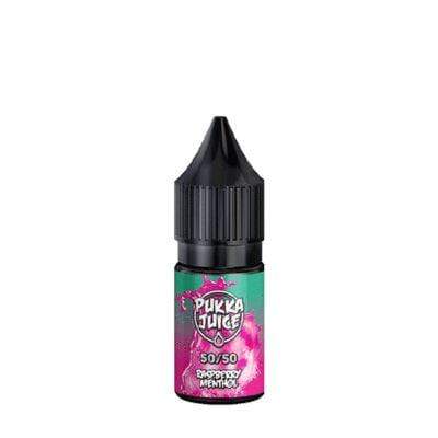 PUKKA - 50/50 - RASPBERRY MENTHOL - 10ML [BOX OF 10] - Mcr Vape Distro