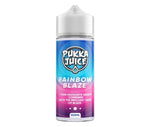 bulk wholesale Pukka Juice 100ml Shortfill E - liquids - Rainbow Blaze