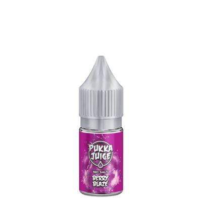 PUKKA JUICE - BERRY BLAZE - 10ML NIC SALT - BOX OF 10 - Mcr Vape Distro