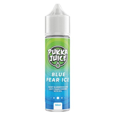 PUKKA JUICE - BLUE PEAR ICE - 50ML - Mcr Vape Distro