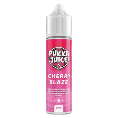 PUKKA JUICE - CHERRY BLAZE - 50ML - Mcr Vape Distro