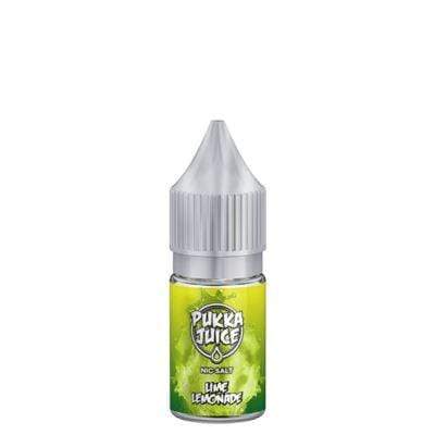 PUKKA JUICE - LIME LEMONADE - 10ML NIC SALT - BOX OF 10 - Mcr Vape Distro