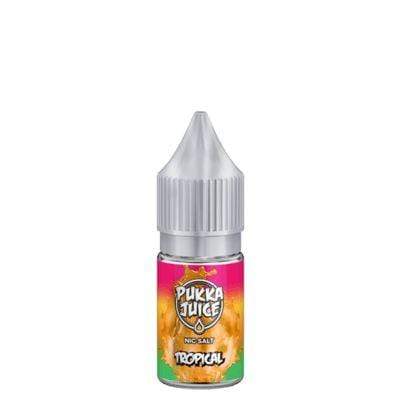 PUKKA JUICE - TROPICAL - 10ML NIC SALT - BOX OF 10 - Mcr Vape Distro