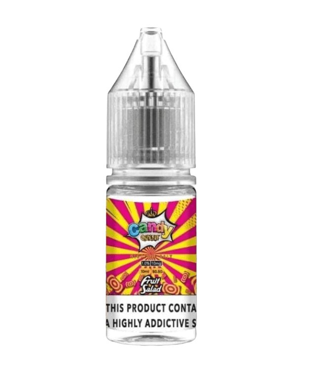 Queen - Candy - Fruit Salad - 10ML Nic Salt (Box of 10) - Mcr Vape Distro