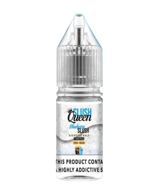 Queen - Slush - Blueberry Slush - 10ML Nic Salt (Box of 10) - Mcr Vape Distro