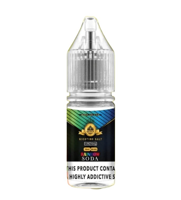 Queen - Soda - Rainbow - 10ML Nic Salt (Box of 10) - Mcr Vape Distro