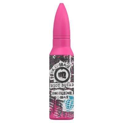 RIOT SQUAD - PUNK GRENADE SERIES - BUBBLEGUM - 50ML - Mcr Vape Distro