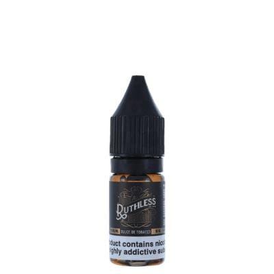 RUTHLESS - DULCE DE TOBACCO - 10ML NIC SALT- Box of 10 - Mcr Vape Distro