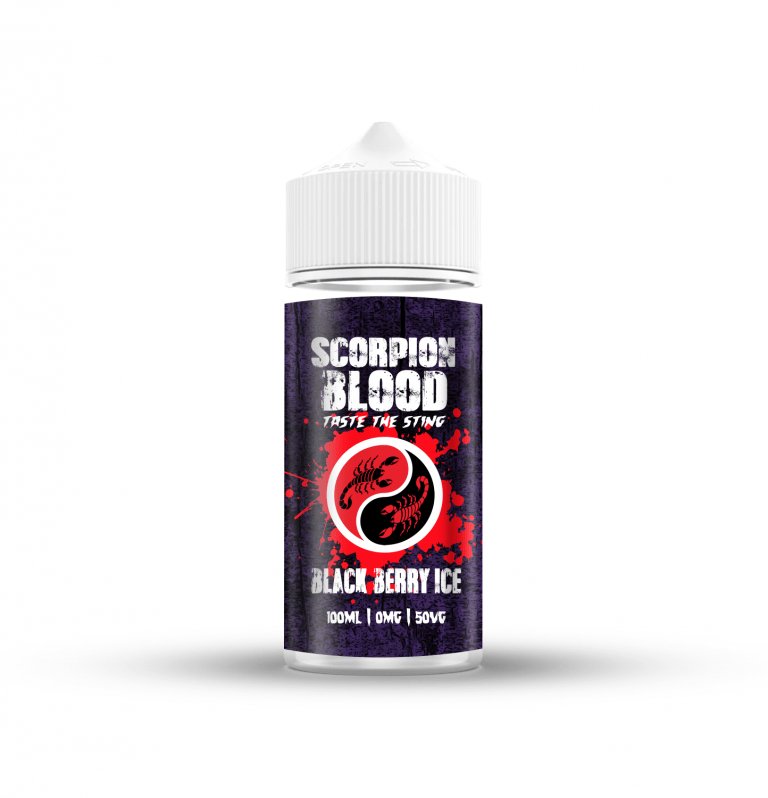 bulk wholesale Scorpion Blood Black Berry Ice E - Liquid - 100ml - 