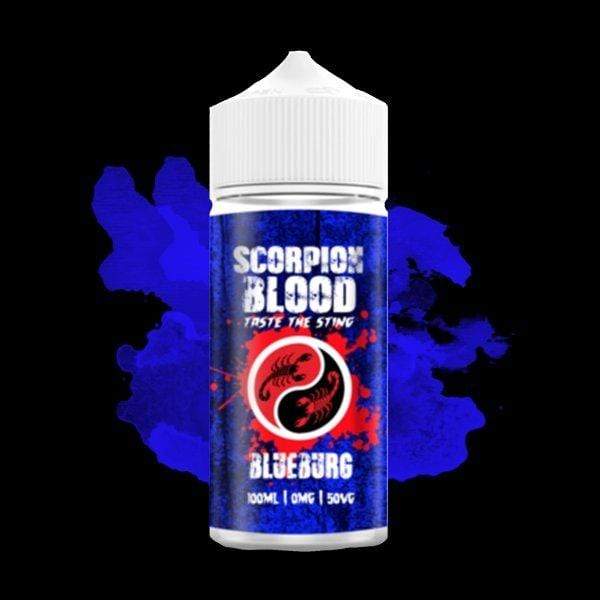 Scorpion Blood Blueburg E-Liquid-100ml - Mcr Vape Distro