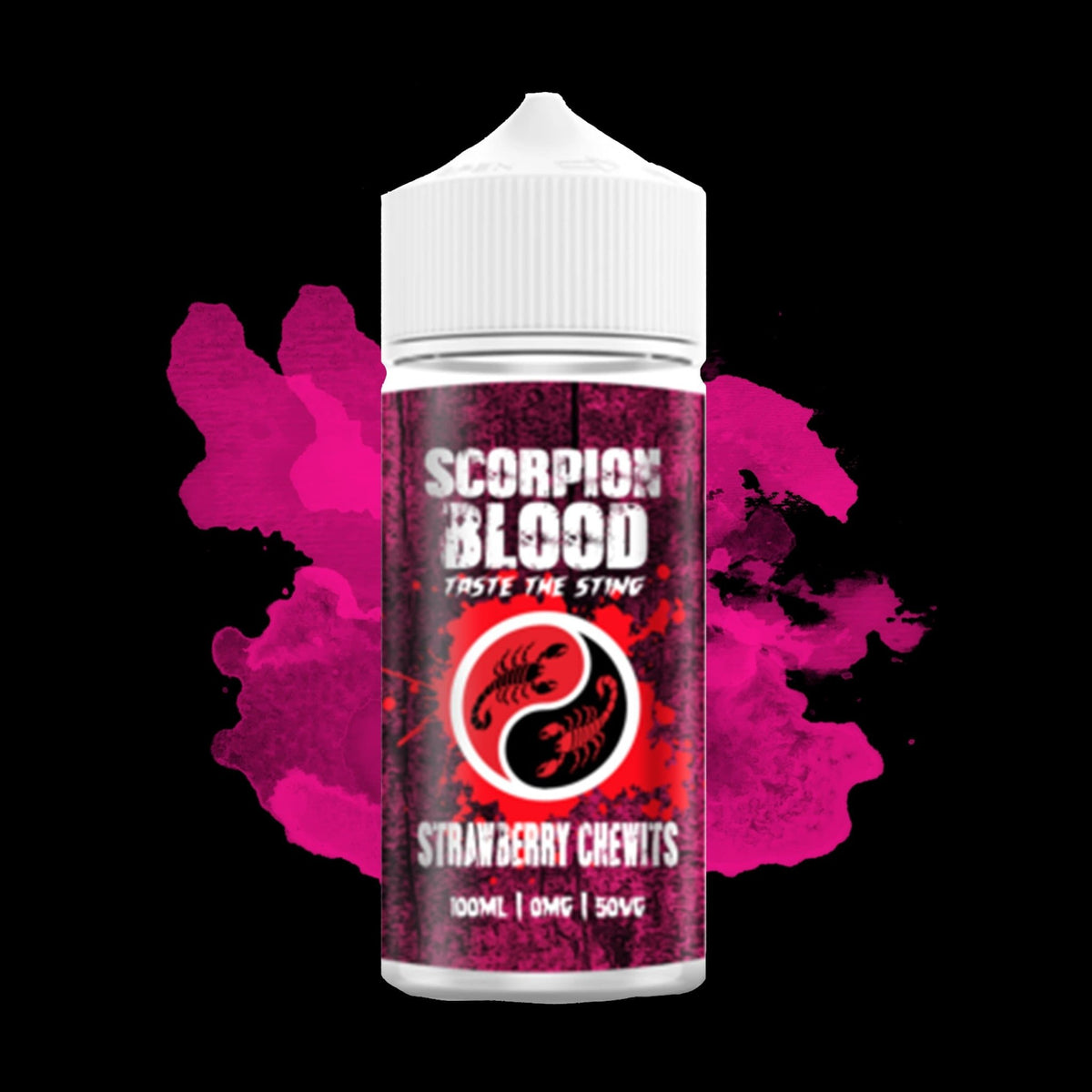 Scorpion Blood Strawberry Chewits E-Liquid-100ml - Mcr Vape Distro