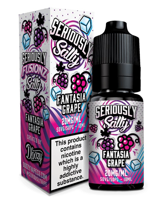 Seriously Fusionz Nic Salt 10ml - Box of 10 - Mcr Vape Distro