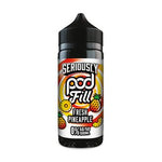 bulk wholesale Seriously Pod Fill 100ml E - liquids - Fresh Pineapple