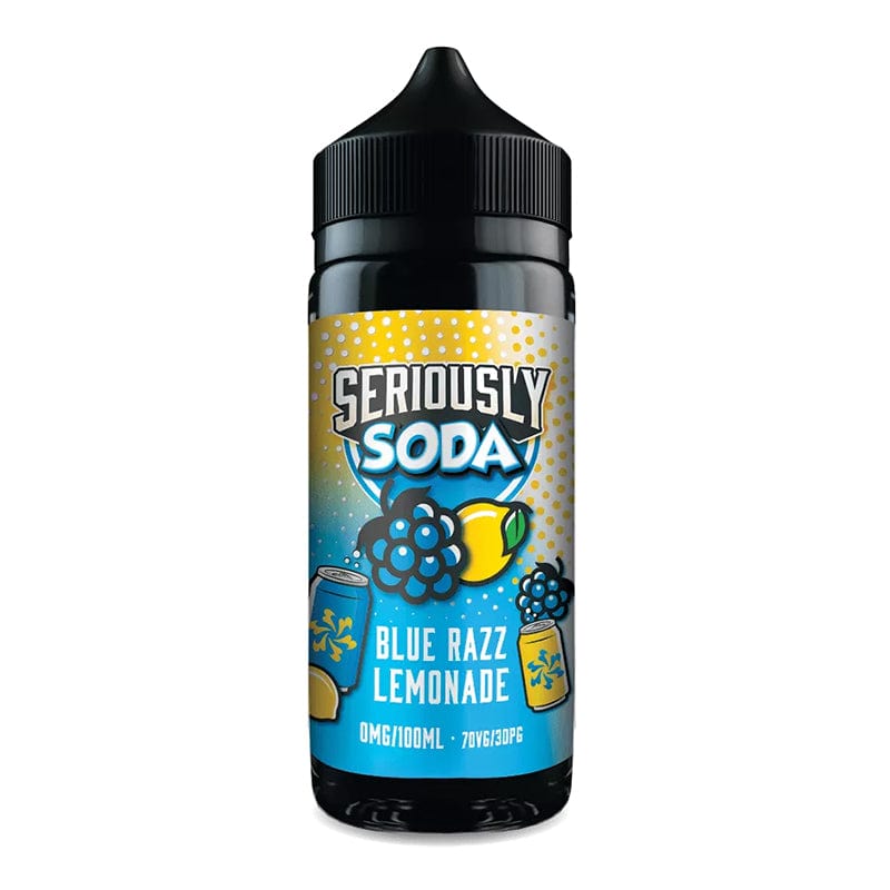 Seriously Soda - Blue Razz Lemonade - 100ml E-liquids - Mcr Vape Distro