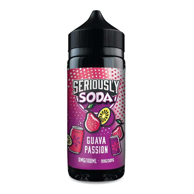 Seriously Soda - Guava Passion - 100ml E-liquids - Mcr Vape Distro