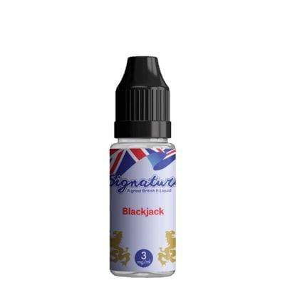 SIGNATURE - BLACK JACK - 10ML [BOX OF 10] - Mcr Vape Distro