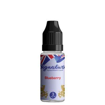 SIGNATURE - BLUEBERRY - 10ML [BOX OF 10] - Mcr Vape Distro