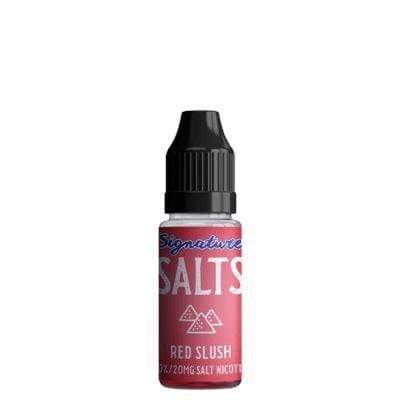 SIGNATURE - RED SLUSH - 10ML NIC SALT 20MG- Box of 10 - Mcr Vape Distro