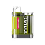 bulk wholesale Ske Crystal 2400 Puffs 4 in 1 Disposable Vape Device - Green Edition (BOX OF 5)