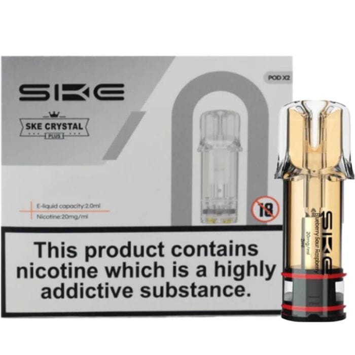 Ske Crytsal Plus Replacement Pods - Box of 10 - Mcr Vape Distro