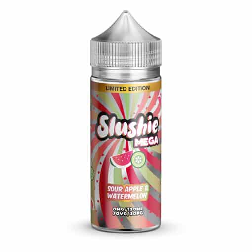 Slushie Mega - Sour Apple & Watermelon - 100ml Shortfill - Mcr Vape Distro