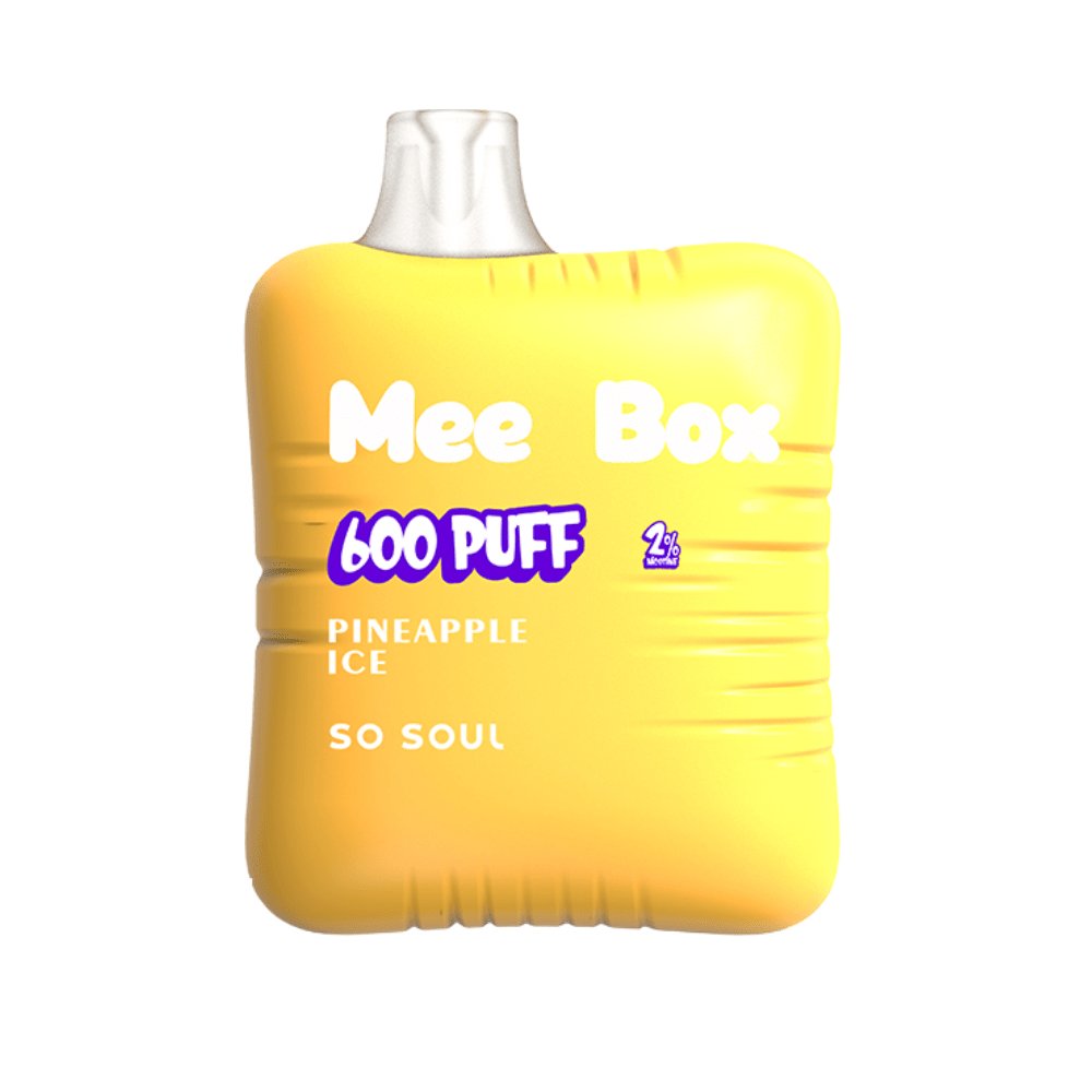 So Soul Mee Box 600 Disposable Vape Puff Pod Pack of 10 - Mcr Vape Distro