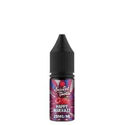 SWEET TOOTH - HAPPY BLUERAZZ - 10ML NIC SALTS (BOX OF 10) - Mcr Vape Distro