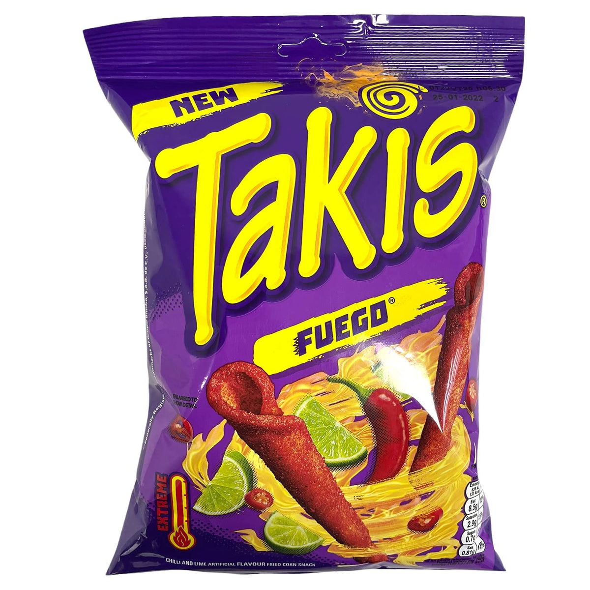 Takis - Feugo Rolled Tortilla Corn Chips (280g) - Box of 12 - Mcr Vape Distro
