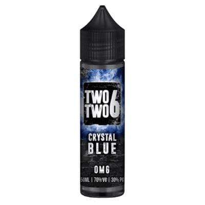 TWO TWO 6 - CRYSTAL BLUE - 50ML - Mcr Vape Distro