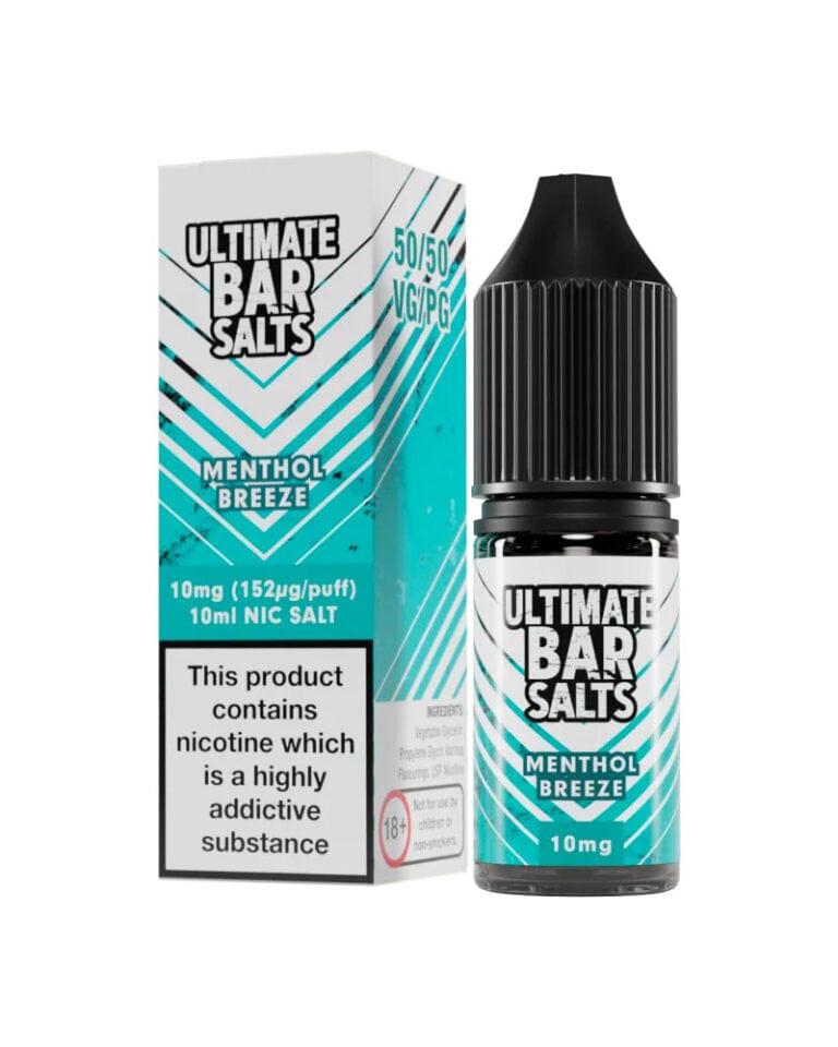 Ultimate Bar Salts - 10ml - Nic Salts - Box of 10 - Mcr Vape Distro