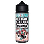 bulk wholesale ULTIMATE E - LIQUID - MENTHOL - CHERRY - 100ML - 