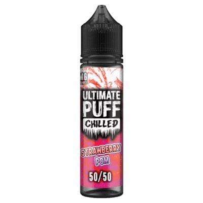 ULTIMATE PUFF - 50/50 - CHILLED - STRAWBERRY POM - 50ML - Mcr Vape Distro