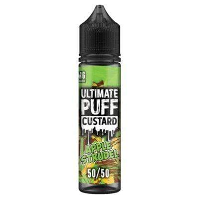 ULTIMATE PUFF - 50/50 - CUSTARD - APPLE STRUDEL - 50ML - Mcr Vape Distro