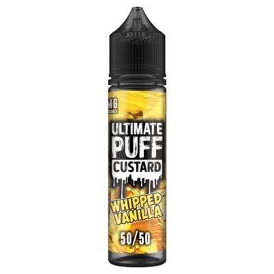 ULTIMATE PUFF - 50/50 - CUSTARD - WHIPPED VANILLA - 50ML - Mcr Vape Distro